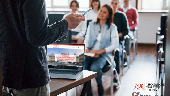 Corso per amministratori condominiali periodico e iniziale APE Confedilizia Genova
