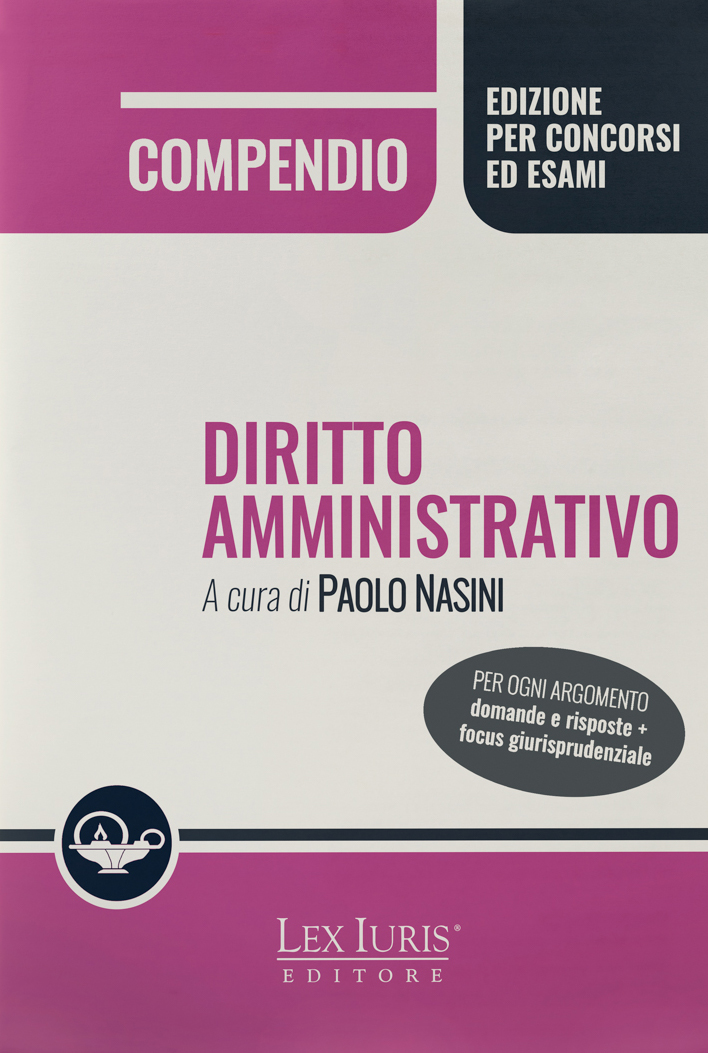 Compendio Diritto Amministrativo cover Paolo Nasini APE Confedilizia