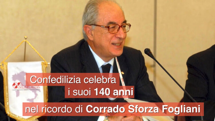 Confedilizia festeggia 140 anni nel ricordo di Corrado Sforza Fogliani